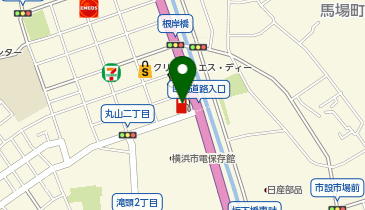 根岸橋SSの地図画像