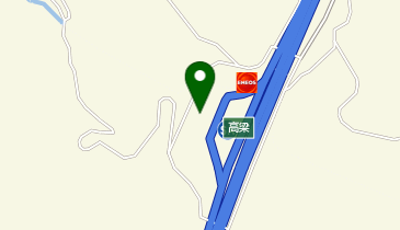 高梁サービスエリア下りSSの地図画像