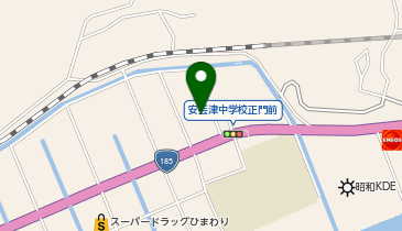 ウィンズ風早SSの地図画像