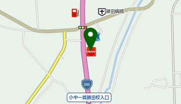 ルート200飯塚東TSの地図画像