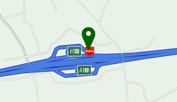 長崎自動車道(上り)川登サービスエリアSSの地図画像