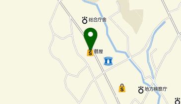 矢黒SSの地図画像