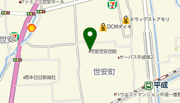 Dr.Drive世安SSの地図画像