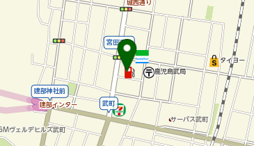 Dr.Driveセルフ城西通武町店の地図画像