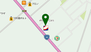 コスモ石油 フリーパークバイパスの地図画像