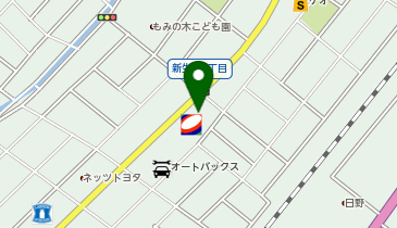 コスモ石油 レインボープラザ新生の地図画像