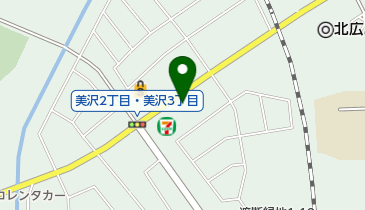 コスモ石油 セルフステーション北広の地図画像