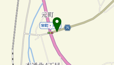コスモ石油 新得の地図画像