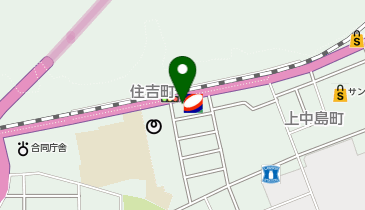 コスモ石油 釜石中央インターSSの地図画像