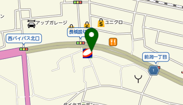 コスモ石油 セルフ盛岡インターの地図画像