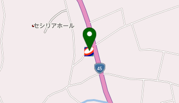 コスモ石油 種市SSの地図画像