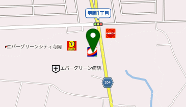 コスモ石油 セルフステーションパークタウンの地図画像