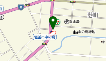 コスモ石油 まぐろ-ど塩釜SSの地図画像