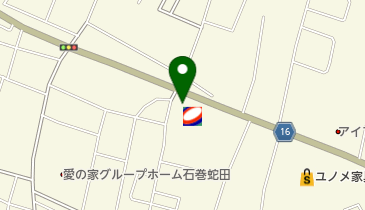 コスモ石油 セルフステーション石巻インターの地図画像