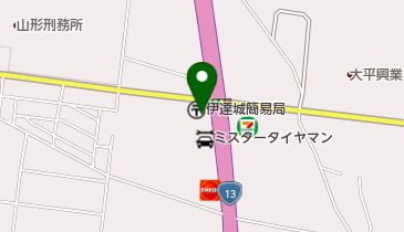コスモ石油 立谷川工業団地前SSの地図画像