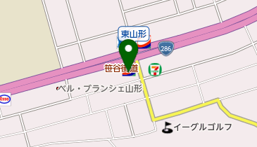 コスモ石油 県庁前SSの地図画像