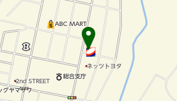 コスモ石油 セルフユニコーン金池の地図画像