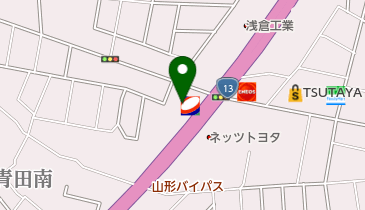 コスモ石油 青田SSの地図画像