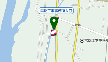 コスモ石油 新石下の地図画像