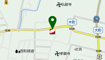 コスモ石油 結城の地図画像