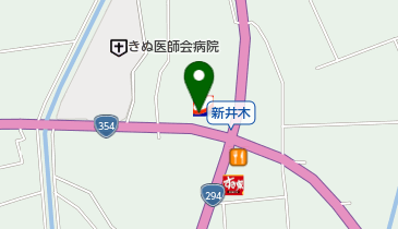 コスモ石油 セルフ&カーケアステーション新井木の地図画像
