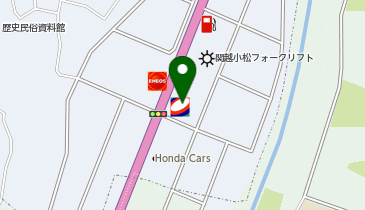 コスモ石油 オカモトセルフ浦所三芳の地図画像