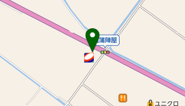 コスモ石油 セルフ&カーケアステーション菖蒲の地図画像