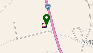 コスモ石油 セルフ&カーケアステーション八街の地図画像