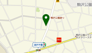 コスモ石油 セルフピュア駒沢公園前の地図画像