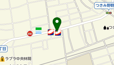 コスモ石油 セルフ&カーケアステーションつきみ野の地図画像