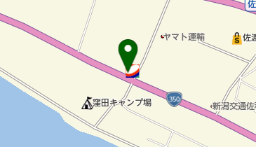 コスモ石油 佐渡の地図画像