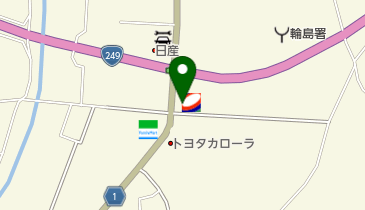 コスモ石油 サンライズ杉平の地図画像