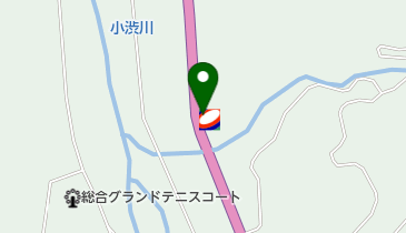 コスモ石油 大鹿の地図画像