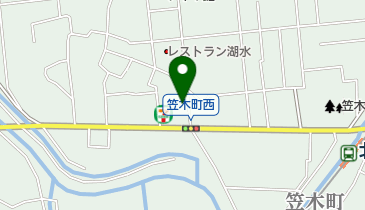 コスモ石油 笠木SSの地図画像