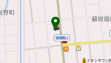 コスモ石油 セルフ各務原の地図画像