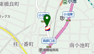 コスモ石油 豊橋南SSの地図画像