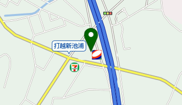 コスモ石油 セルフ三好打越の地図画像