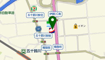 コスモ石油 セルフステーション伊勢インターの地図画像