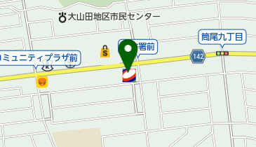 コスモ石油 セルフステーション桑名大山田の地図画像