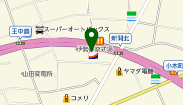 コスモ石油 伊勢御薗SSの地図画像