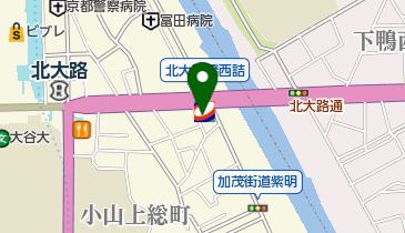 コスモ石油 北大路SSの地図画像