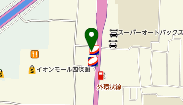 コスモ石油 セルフ外環四条畷の地図画像
