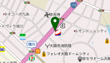 コスモ石油 境川の地図画像