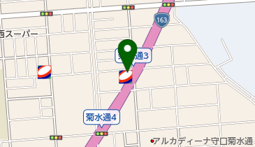 コスモ石油 東守口の地図画像