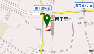 コスモ石油 セルフステーション南千里の地図画像