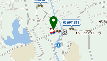 コスモ石油 セルフステーション東豊中の地図画像