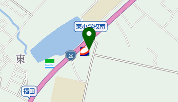 コスモ石油 セルフ貝塚の地図画像
