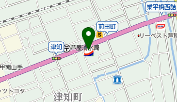 コスモ石油 セルフステーション芦屋の地図画像