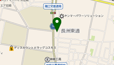 コスモ石油 シューワ尼崎の地図画像