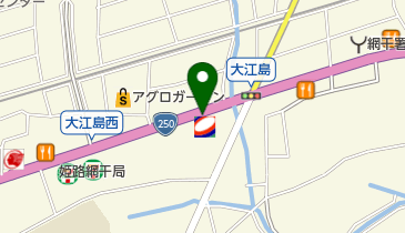 コスモ石油 セルフステーション網干の地図画像